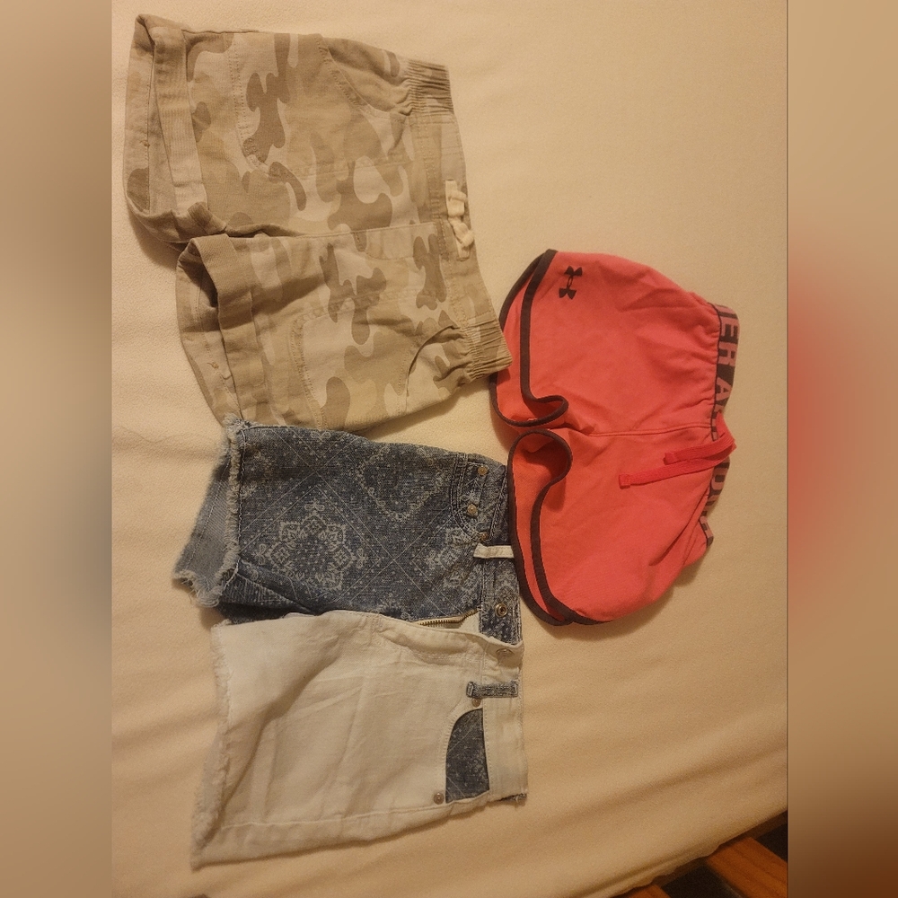 Girls shorts sizes 8-10